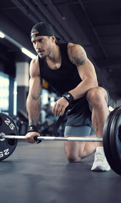 Fitgriff® Zughilfen (Gepolstert) Für Krafttraining, Bodybuilding, Fitness - Kreuzheben Gurte - Lifting Straps - Für Frauen Und Männer